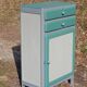 Jam cupboard / Small vintage mado buffet in restored fir
