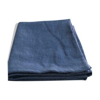 Salt blue washed linen torchon