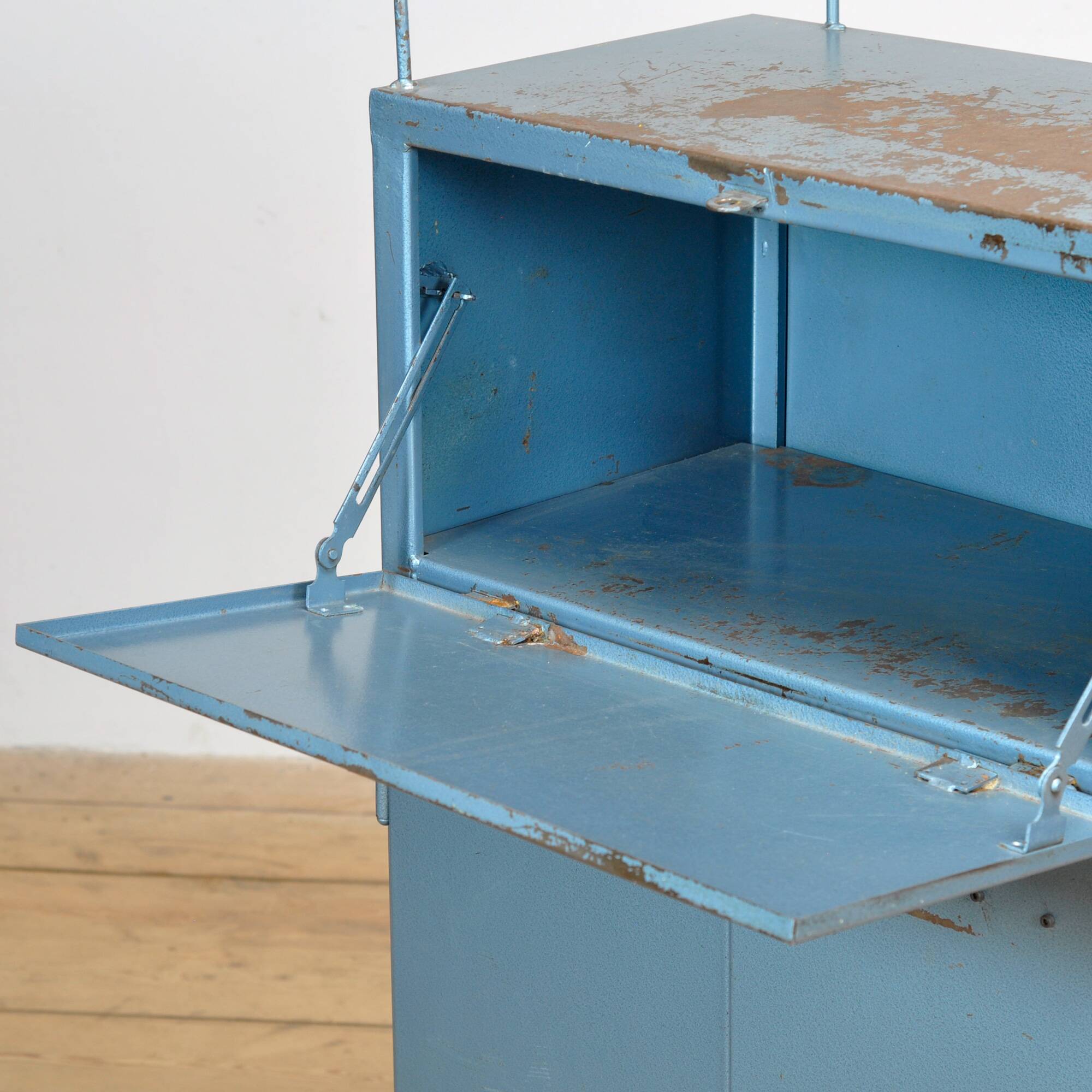 Industrial four-drawer cabinet from the 1970s