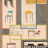 Pair of stools, Pierre Guariche for Meurop 1960s