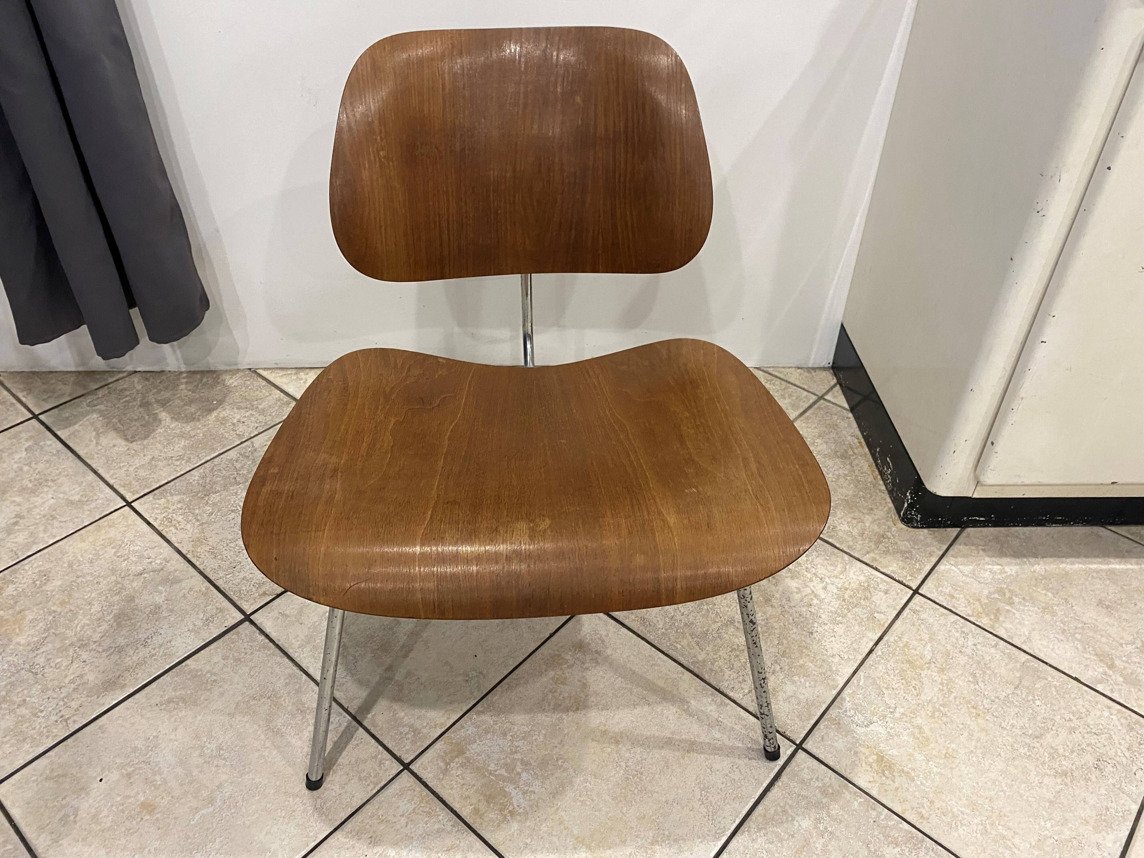 LCM Lounge Chair Metal Eames Herman Miller 1950