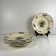 Set of 6 deep plates "Agreste" Sarreguemines, 20th century