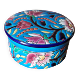 Longwy enamel candy dish