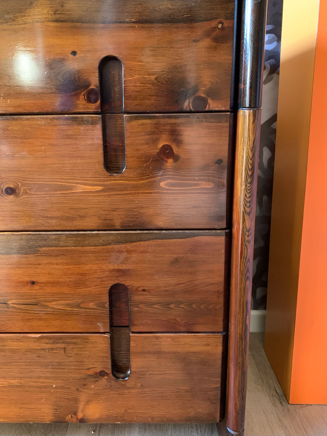 Commode bois années 70
