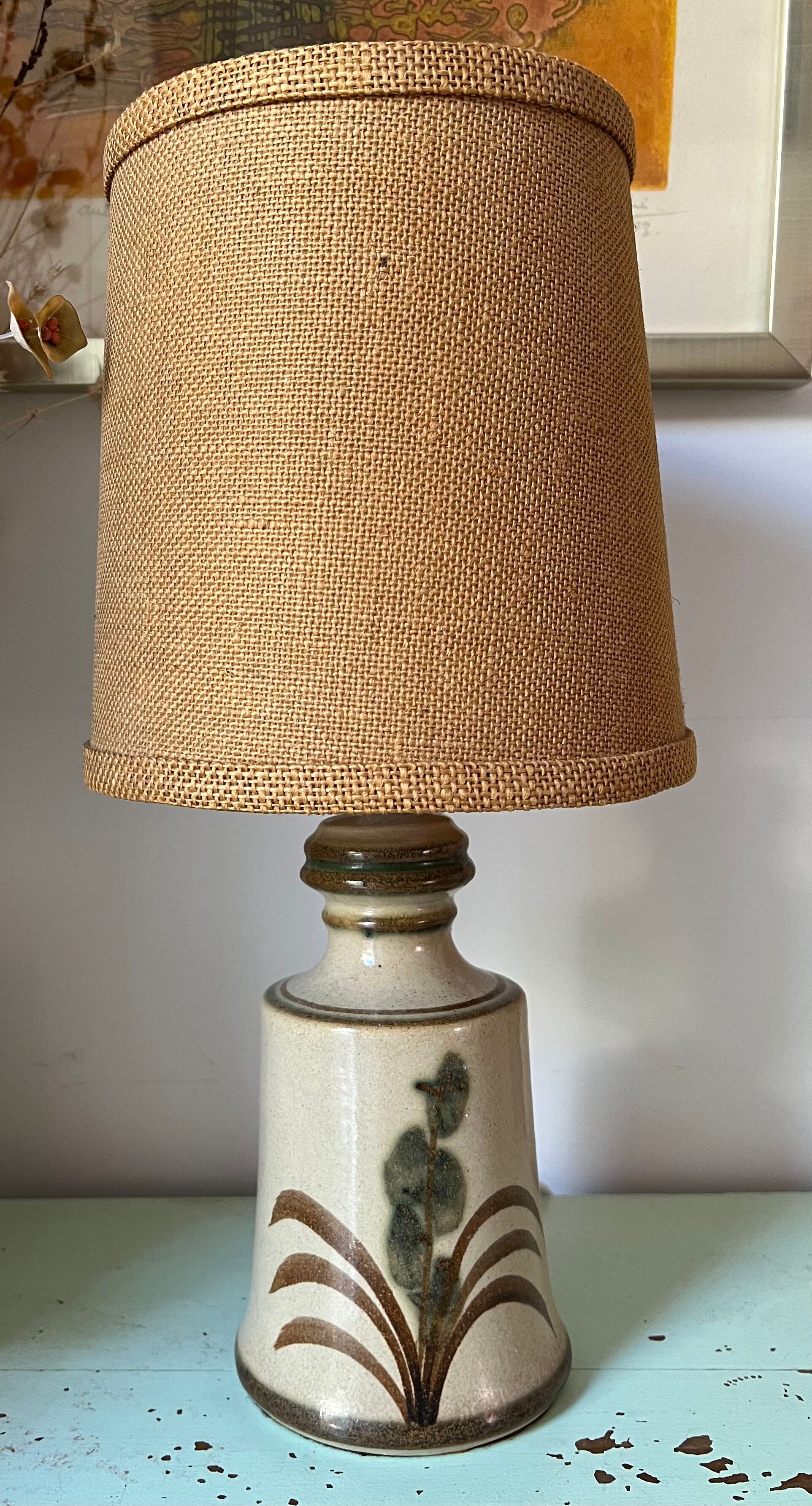 Lampe céramique vintage 70
