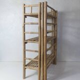 foldable rattan shelf