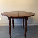 Round table with flaps diameter 97 cm