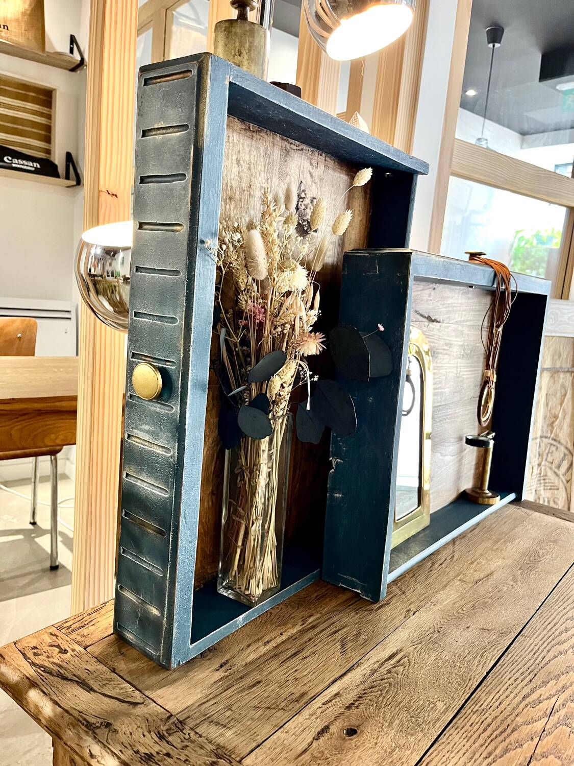 Set of 2 drawer shelves