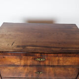 Empire chest of drawers with four drawers of mahogany, 1840s