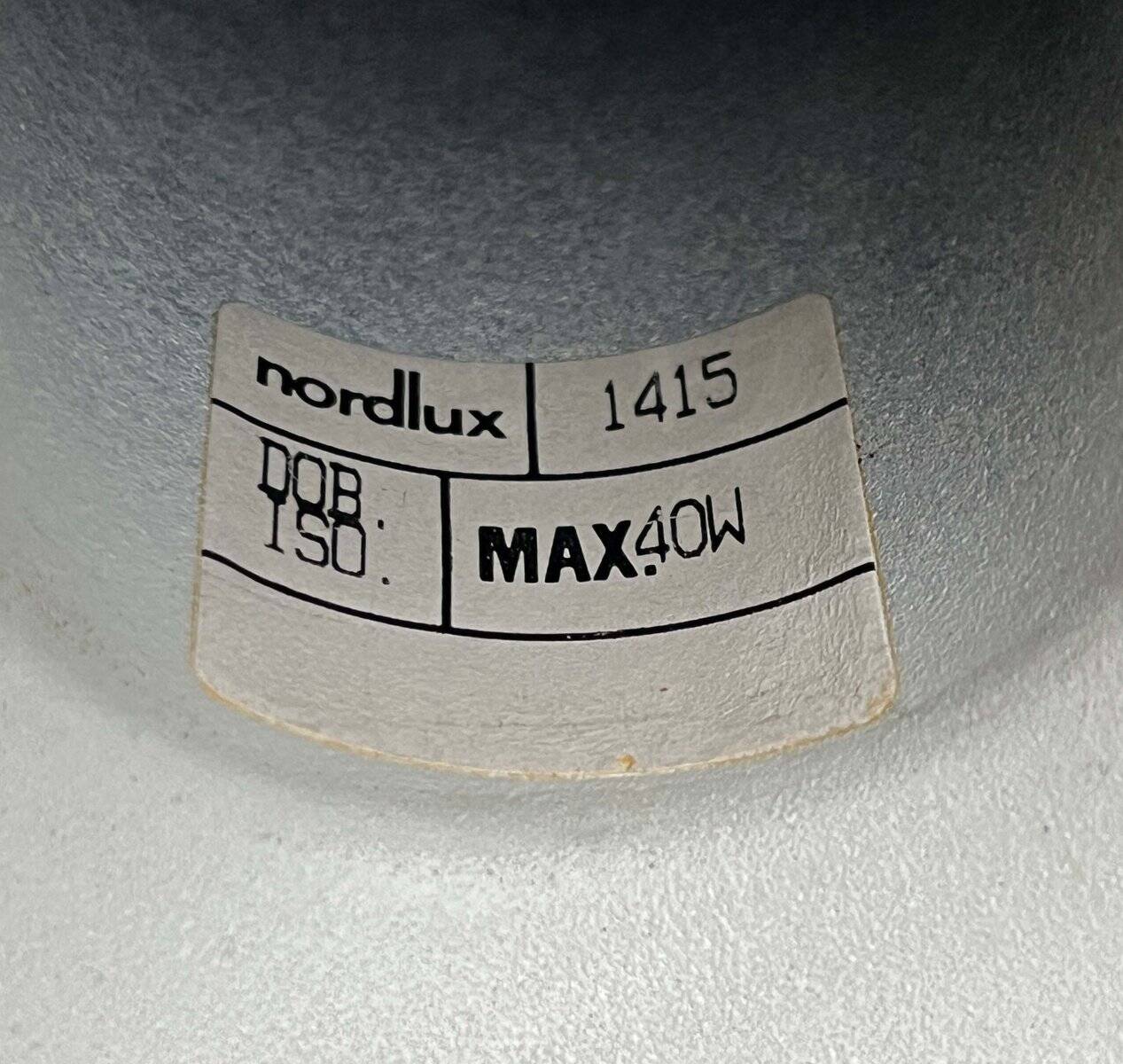 Suspended Lamps Model 1415 Mid-Century Modern Danish by Claus Bondrup and Torsten Thorup for Nordlux, 1960s, Set of 2