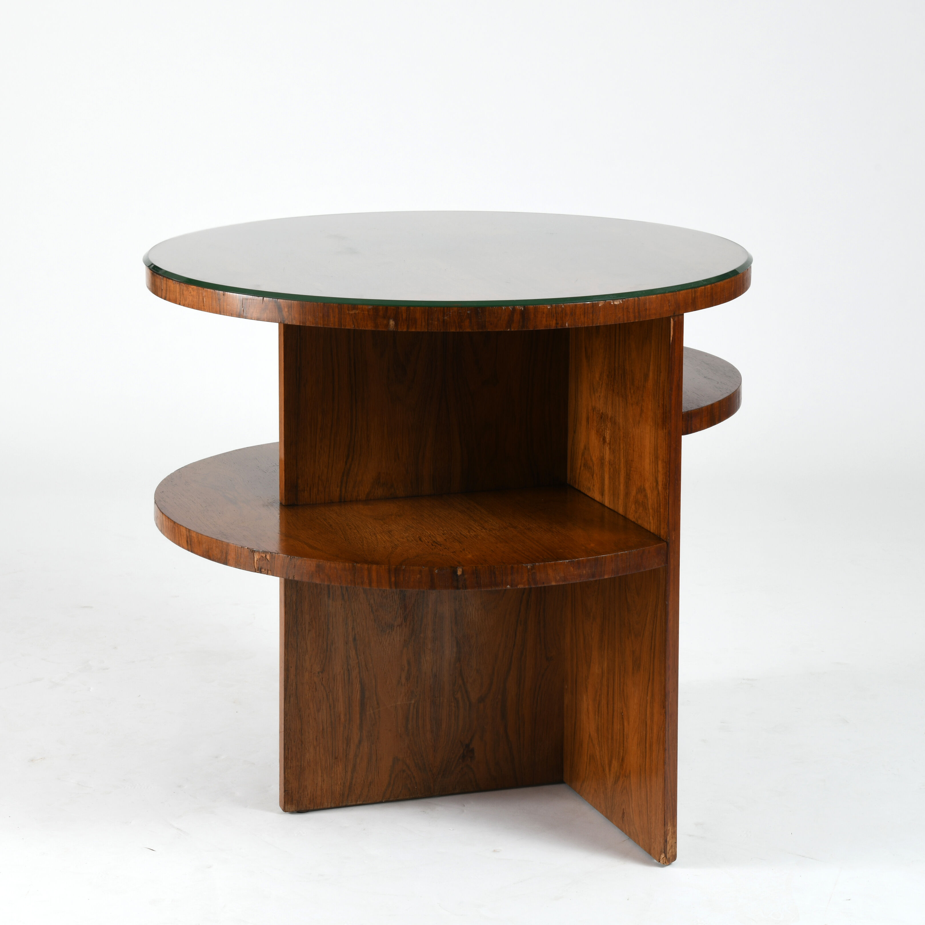 Art deco pedestal table