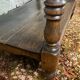 Old farmhouse console in solid oak