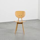 Suite of 4 3221 chairs by Jenzo Sakakura for Tendo Mokko, design 1950