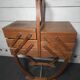 Vintage oak workbench