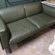 Canapé 8 Cassina 2 places cuir vert