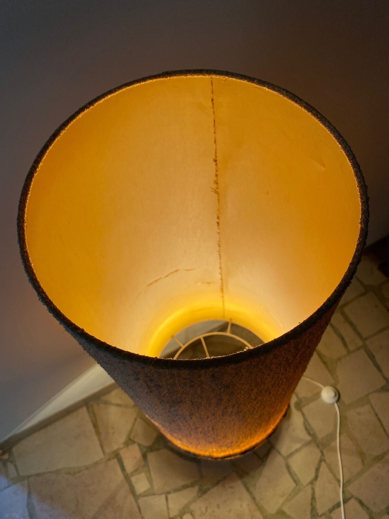 Lampe ceramique année 70 west germany