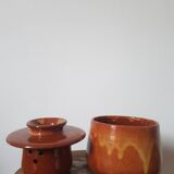 Beurrier en céramique