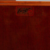Scandinavian MidCentury Bar Cabinet by Axel Larsson for Bodafors, 1950s