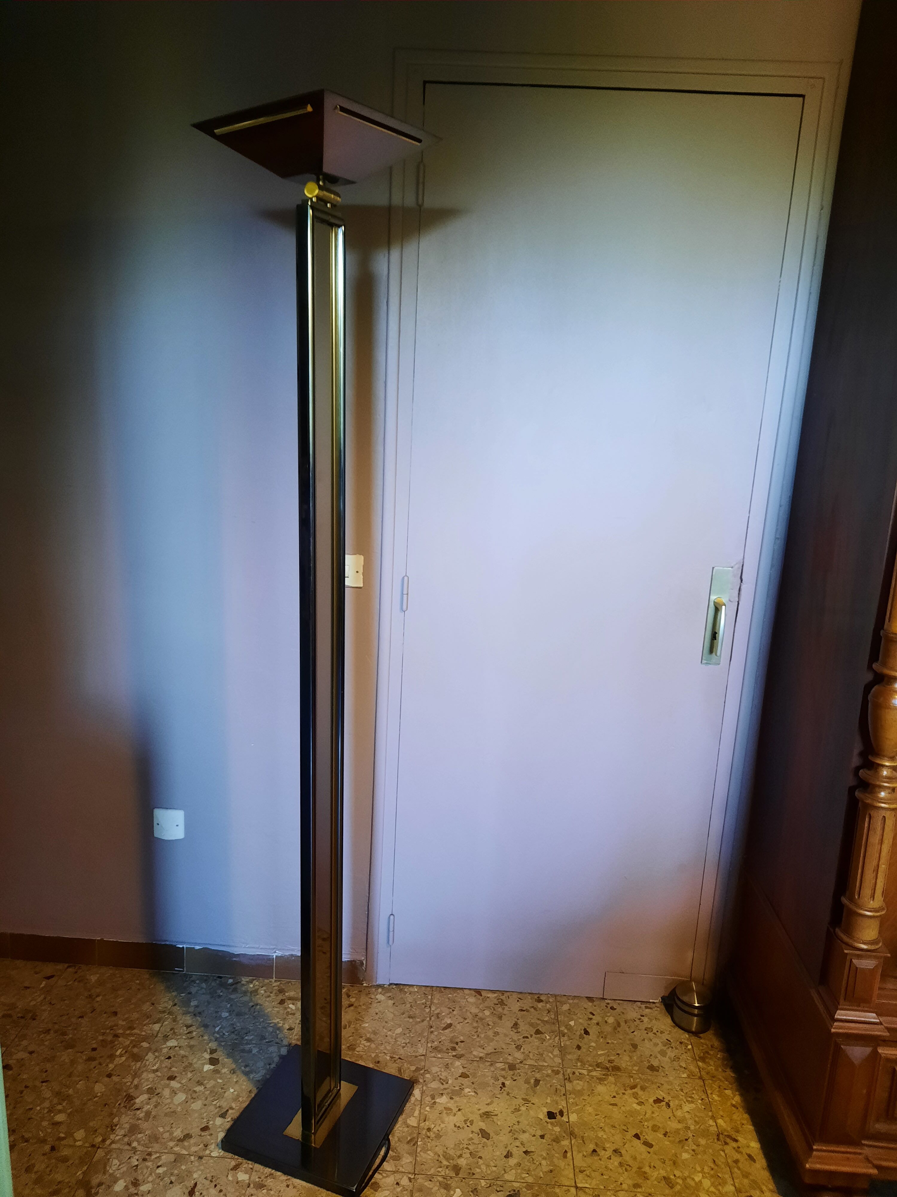 Vintage halogen floor lamp
