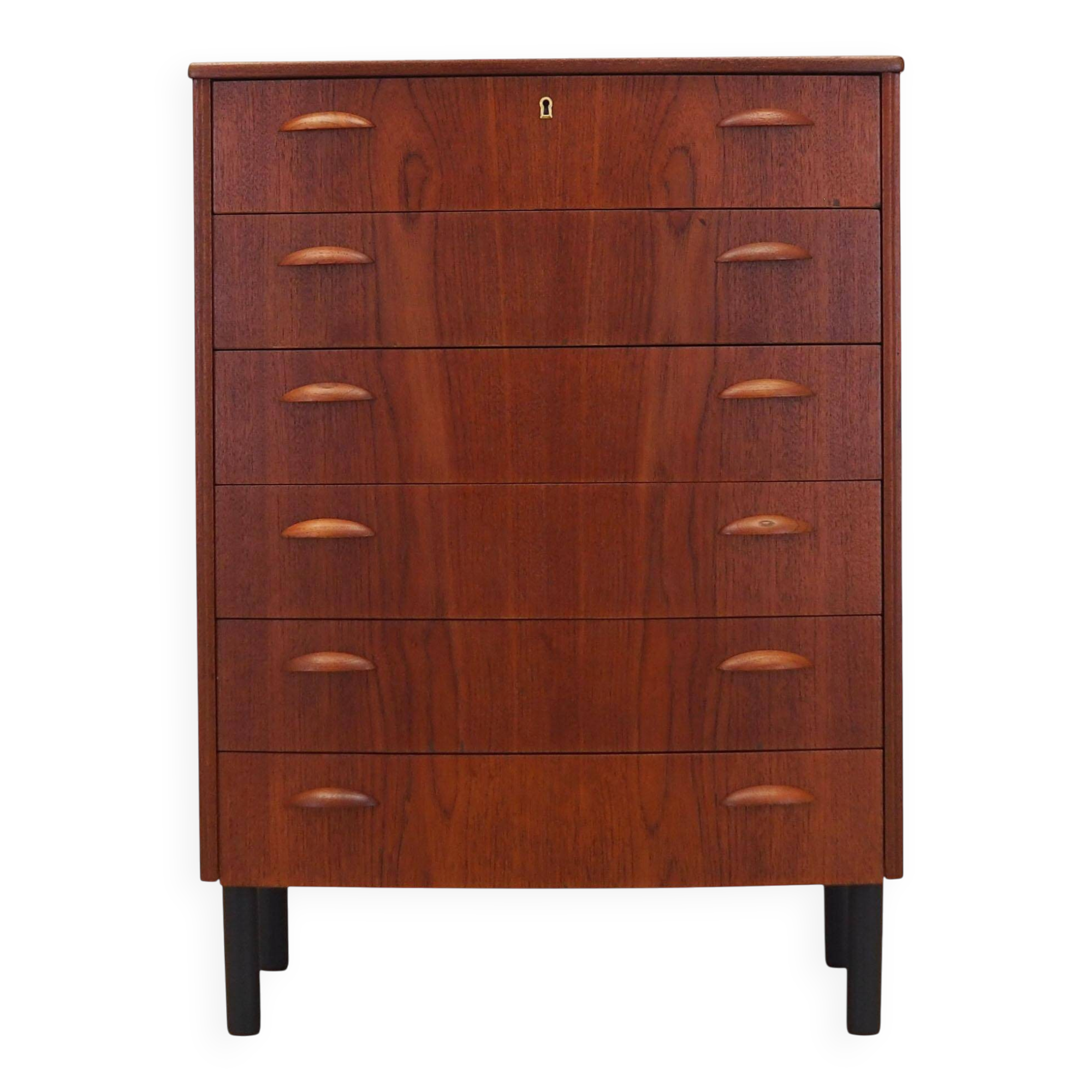 Commode en teck, design danois, années 1970, production : Danemark