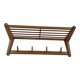 ULUV Czechoslovakian Mid-Century Wooden Wall Coat Rack, circa 1970