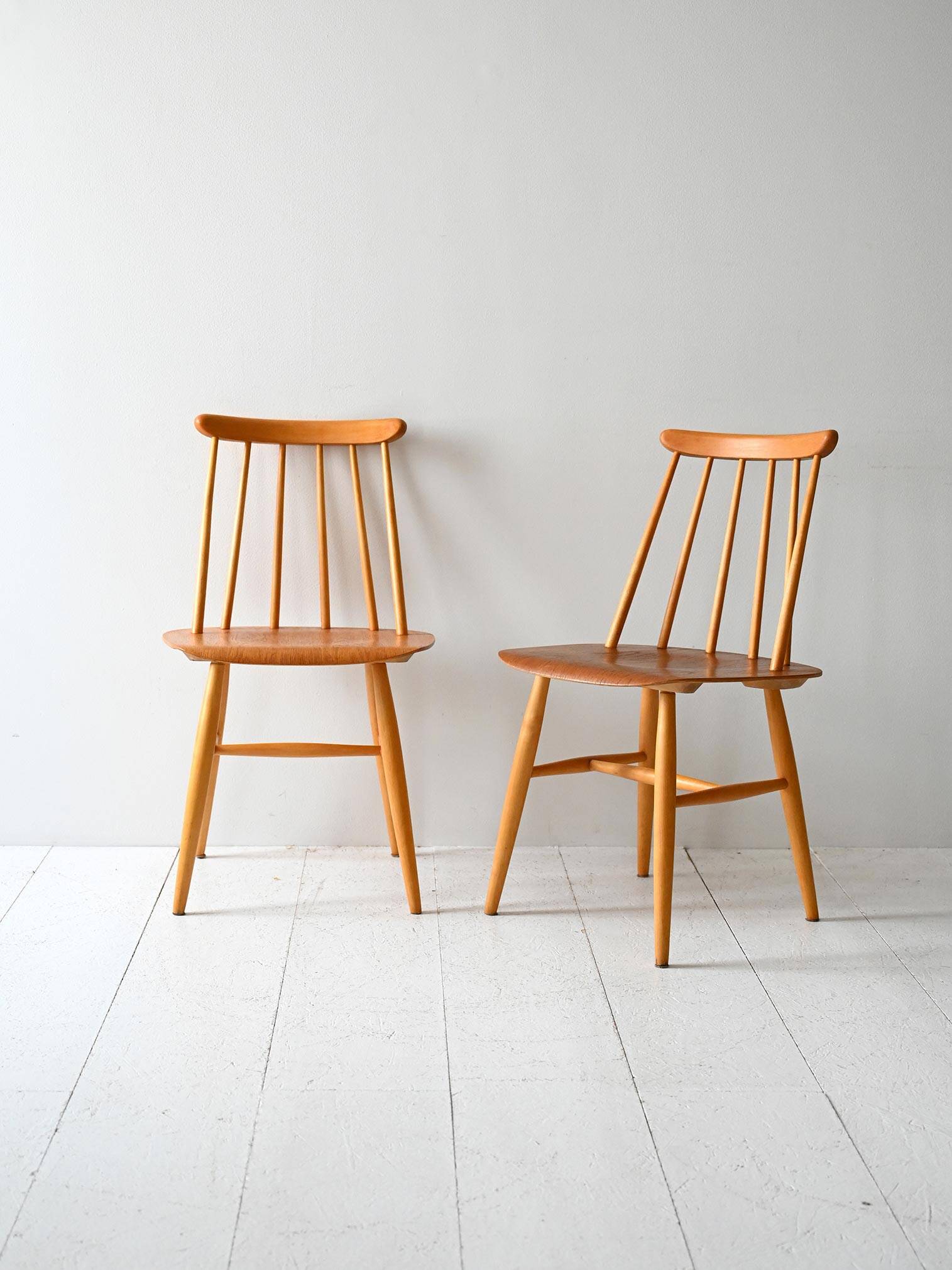 Original Pair of 1950s Fanett Chairs by Tapiovaara