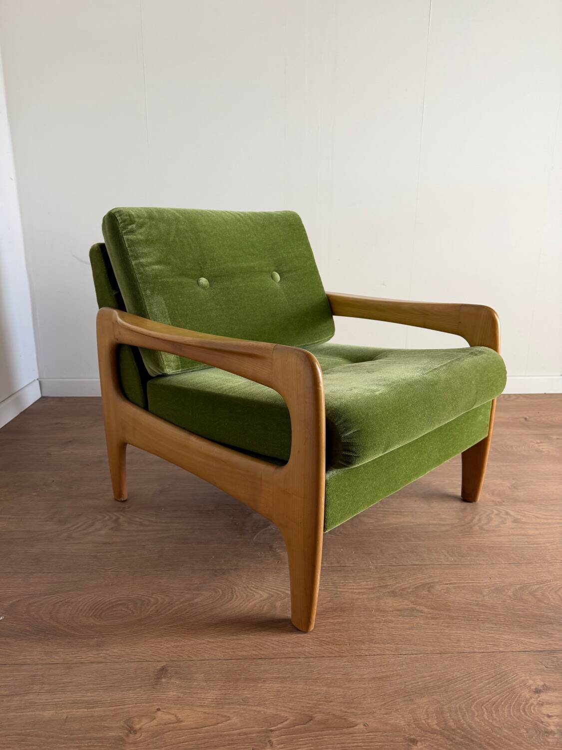 Pair of vintage Scandinavian armchairs – Eugen Schmidt / Solofor style