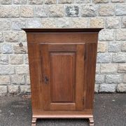 Vintage wooden furniture, jam cabinet, cupboard.
