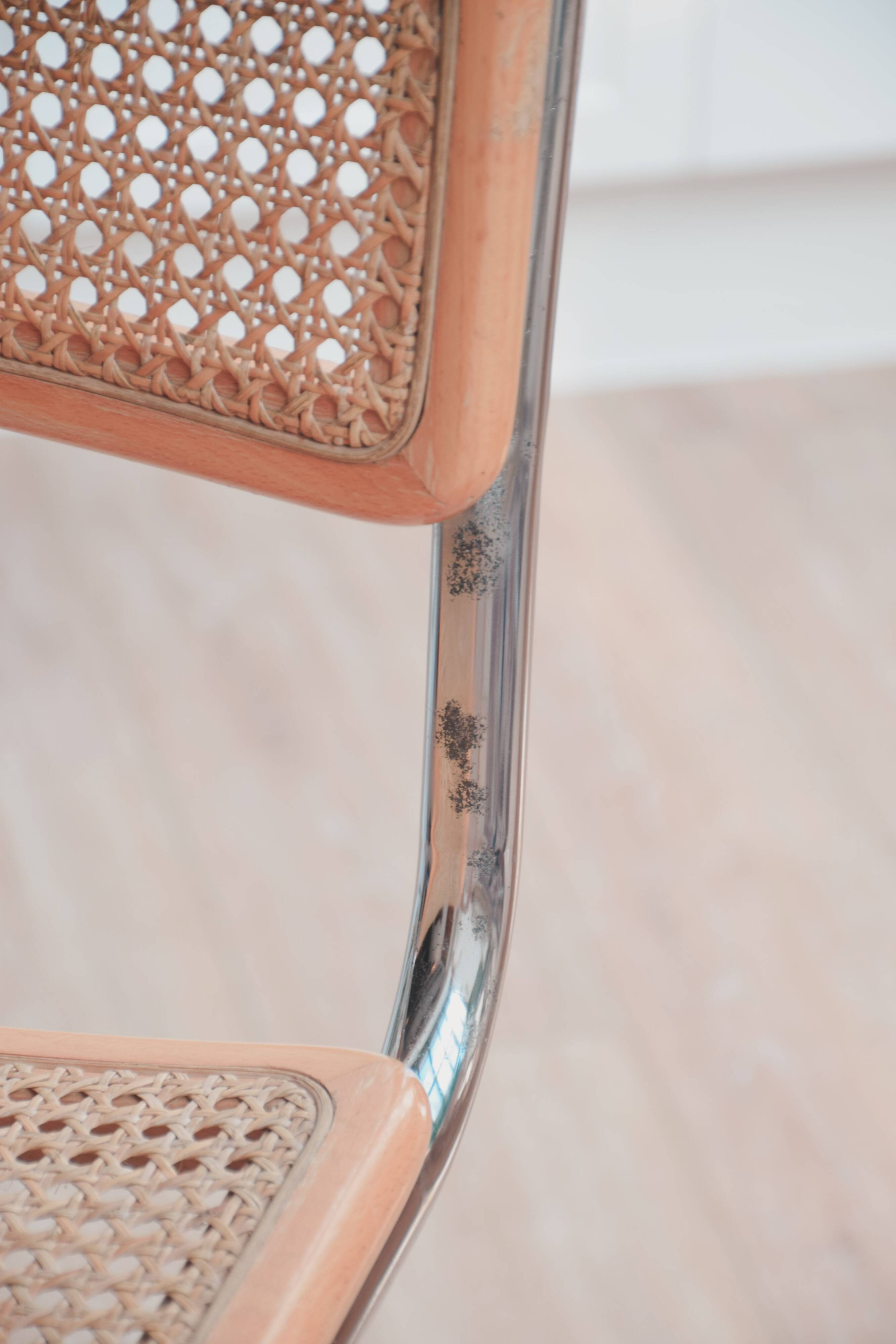 Chaise de Bar Cesca S32 par Marcel Breuer