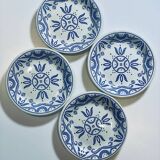 4 dessert plates made in England