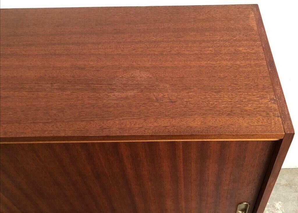 Danish wardrobe sliding doors 60s