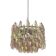 Contemporary Multicolor "Poliedri" Murano Glass Chandelier in Venini Style