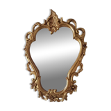 Miroir doré Louis XV - 47x34cm