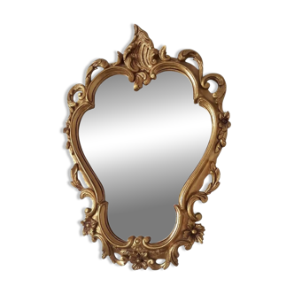 Louis XV gilded mirror - 47x34cm