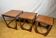 Mid- century retro vintage teak nest of tables by g plan 1960 Danish Design
