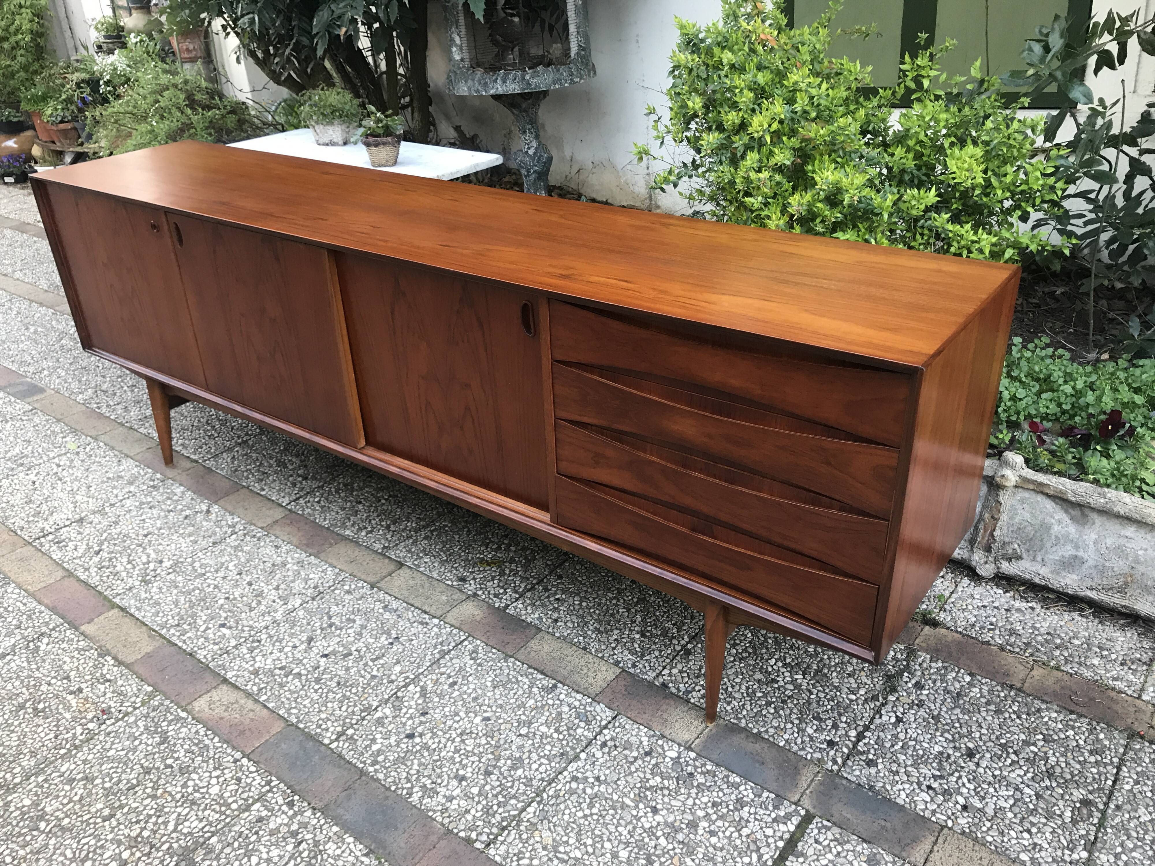 Scandinavian teak sideboard