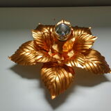 Vintage flower wall lamp