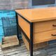 Wood and iron desk year 50