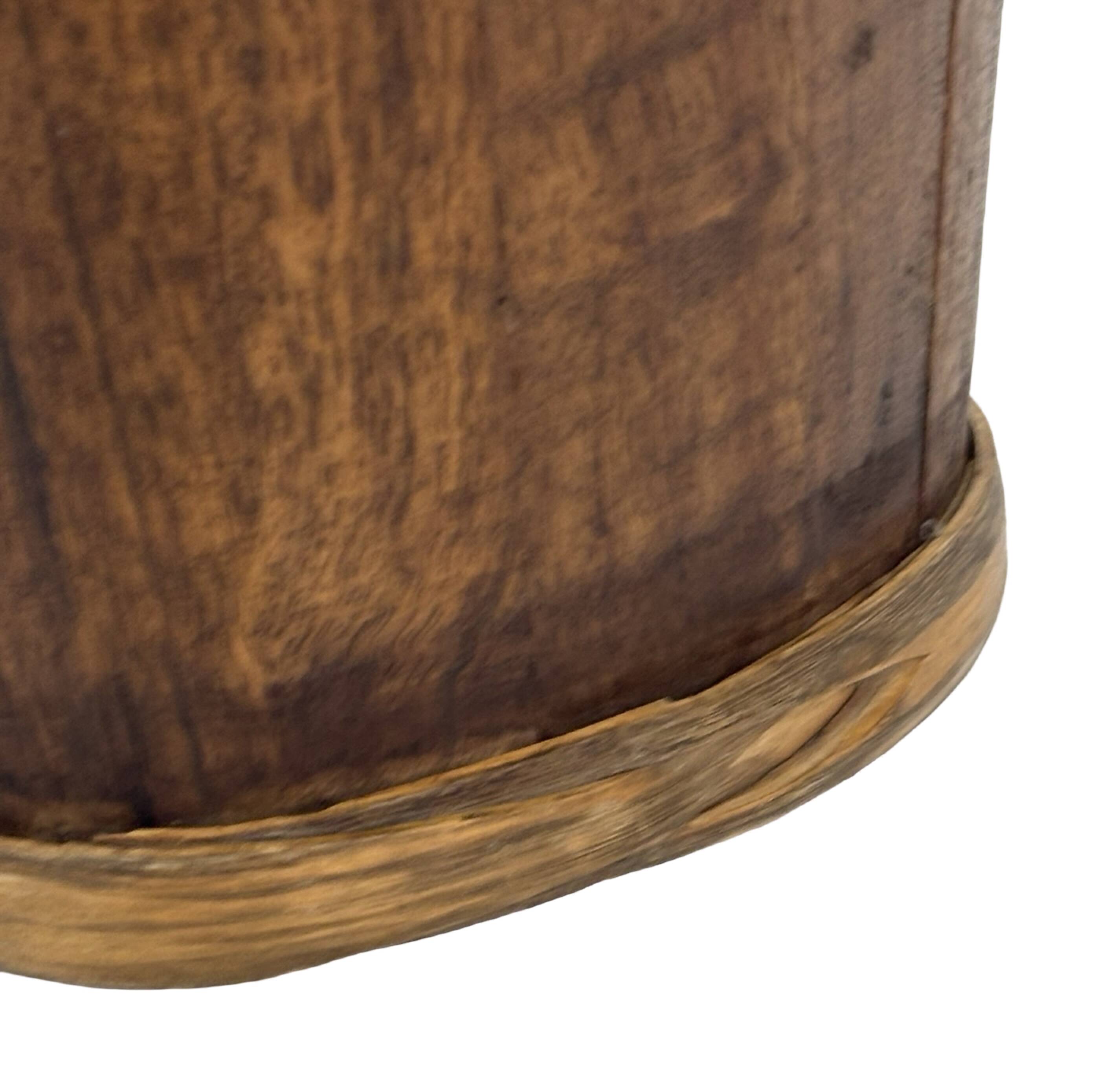 Vintage Wooden Umbrella Stand, 1960s minimalist design