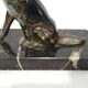 Vintage dog bookends