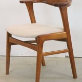 6 chaises Erik Kirkegaard pour Høng Stolefabrik modèle 49, milieu XXème