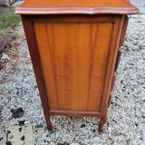 Louis XV solid cherry wood chest of drawers