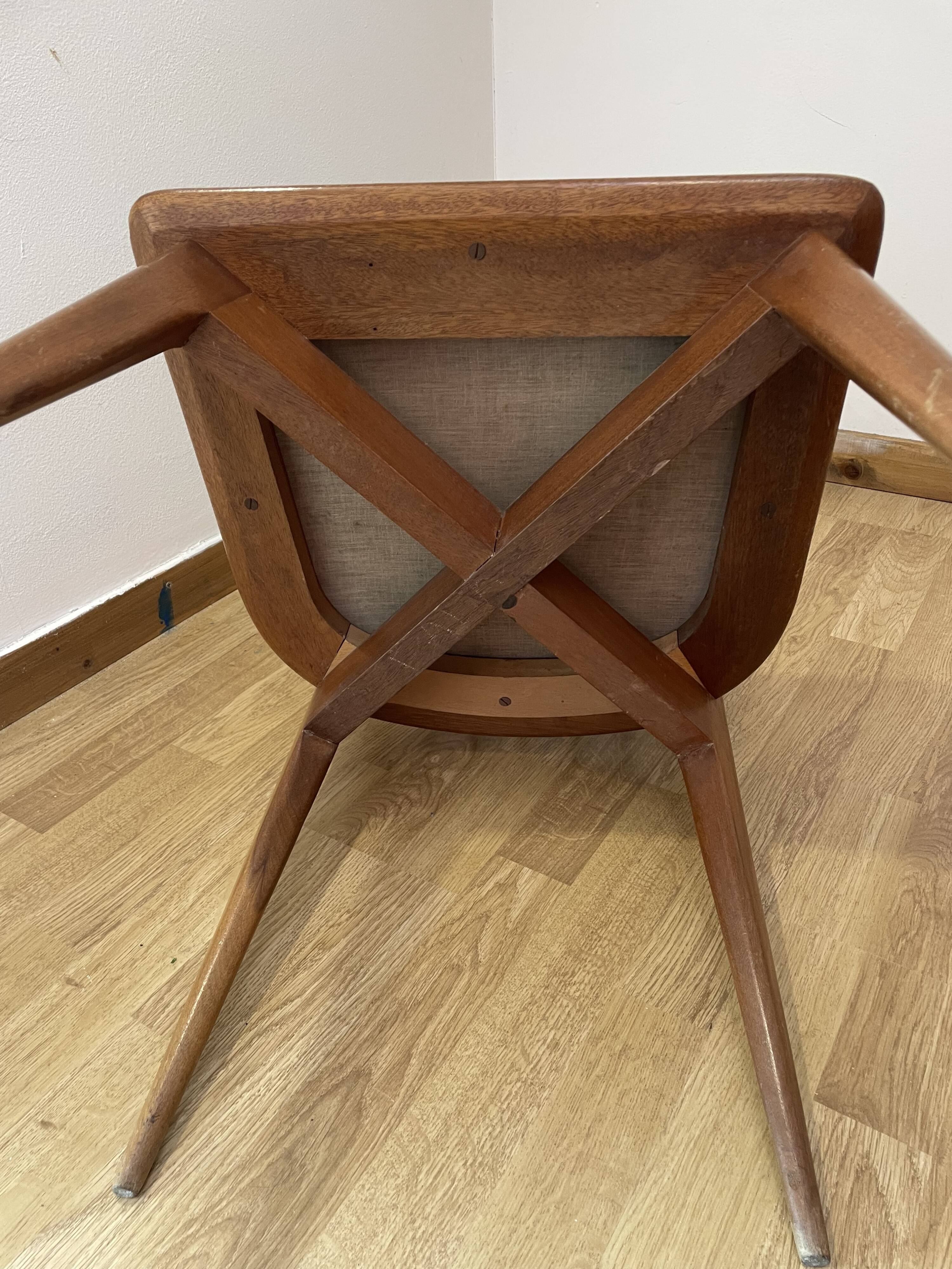 Vintage Scandinavian chair Charles Ramos