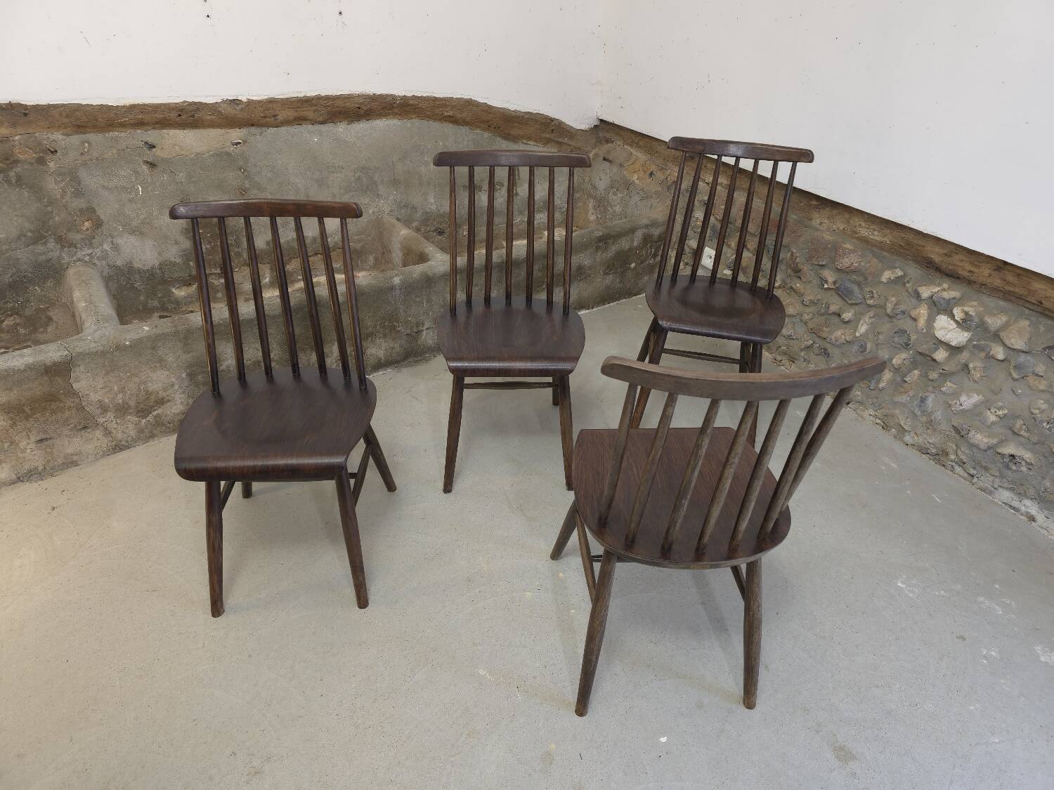 4 Fanett SWR Ilmari Tapiovaara chairs