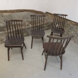 4 chaises Fanett SWR Ilmari Tapiovaara