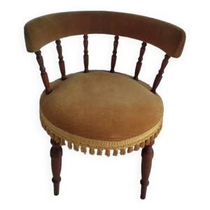 fauteuil crapaud bois