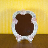 Venetian mirror Ongaro e Fuga Italy, Murano glass mirror, table mirror or wall mirror