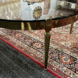 Empire style coffee table in solid bronze