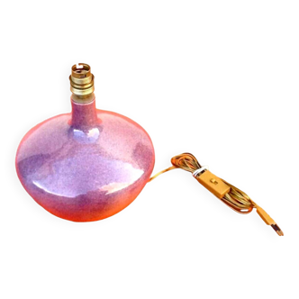 1970s Scandinavian glazed ceramic lamp base