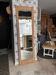 Porte miroir Art Déco vintage Izïa bois massif chêne